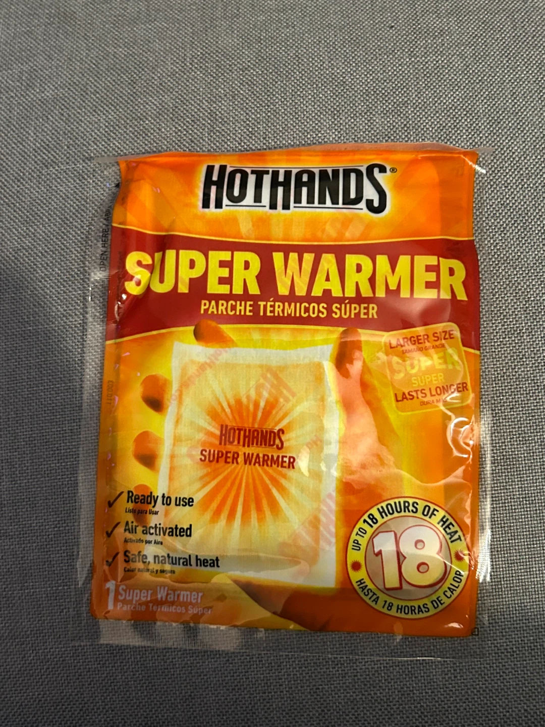 HotHands Super Warmer - 1 box