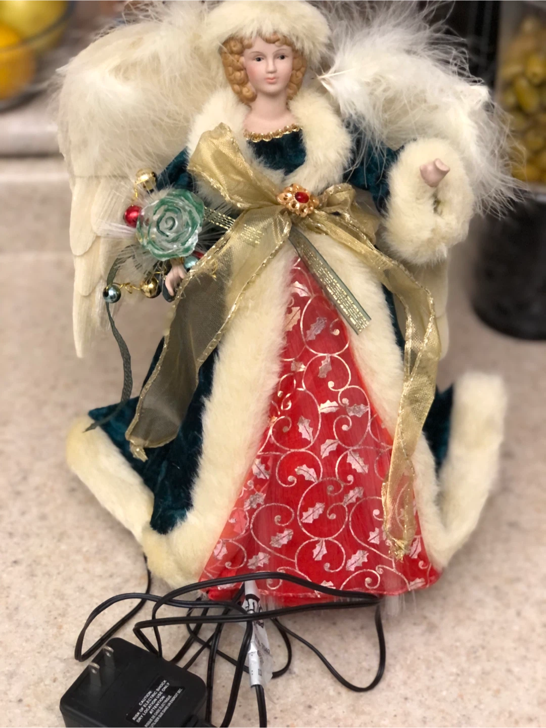 Angel Christmas Tree Topper