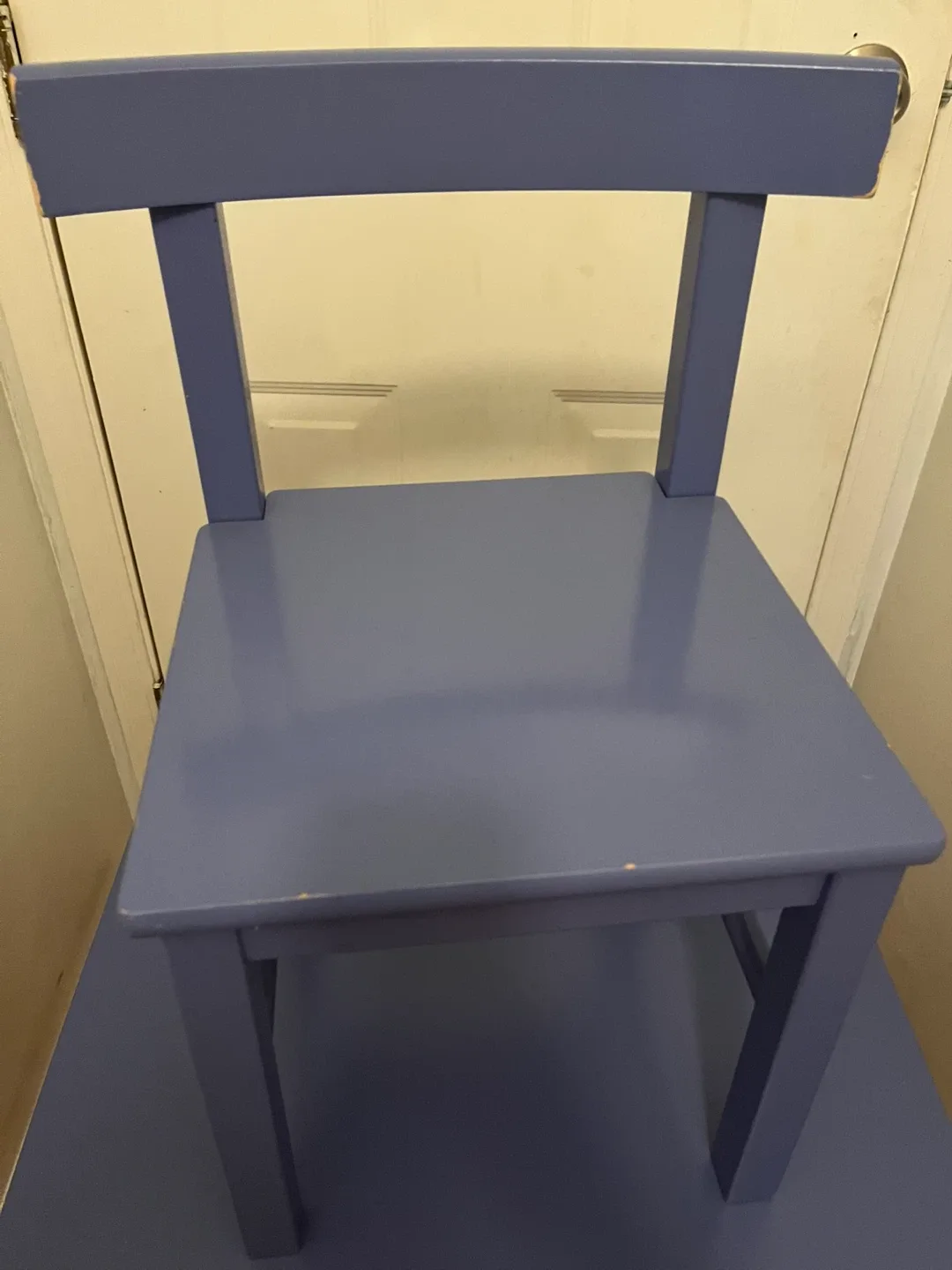 Ikea Latt Children's Table and Chair Set - Blue image indicator(2)