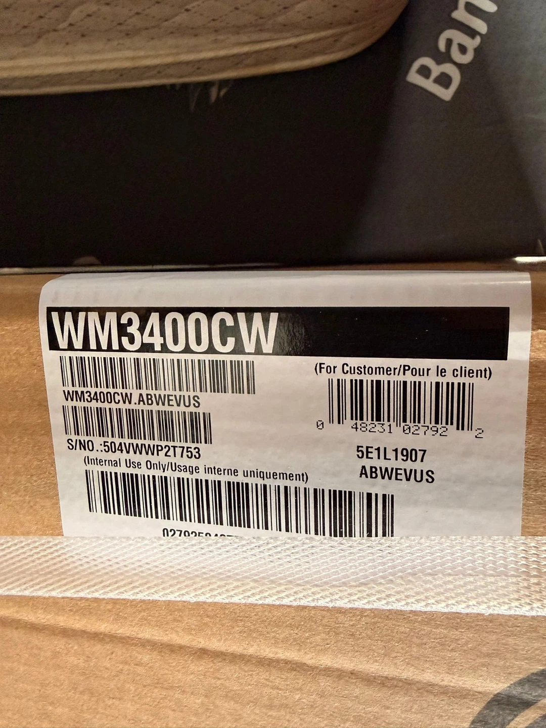 New LG WM3400CW Washing Machine - photo 2