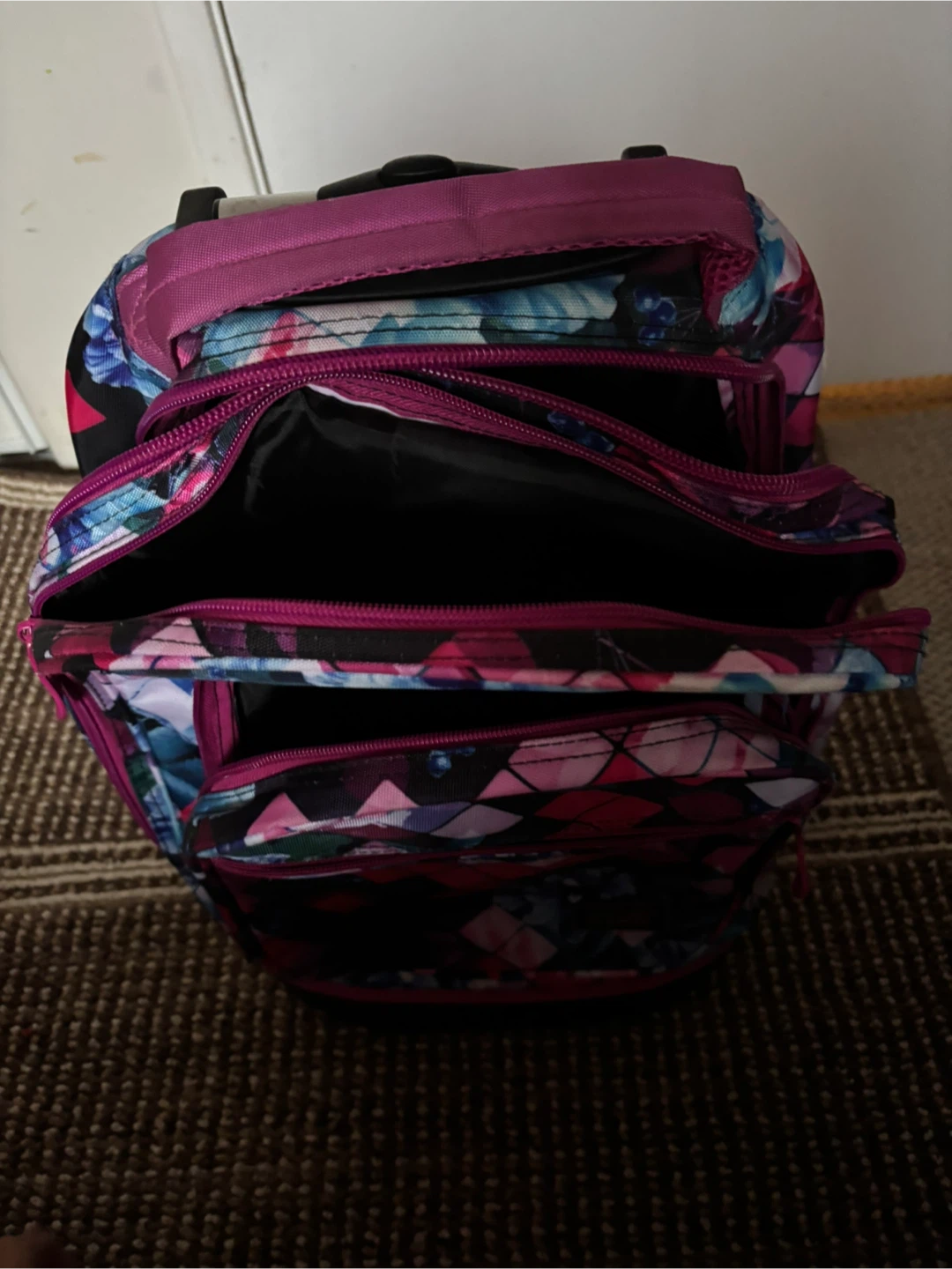 Rolling Backpack - Floral Design - photo 3