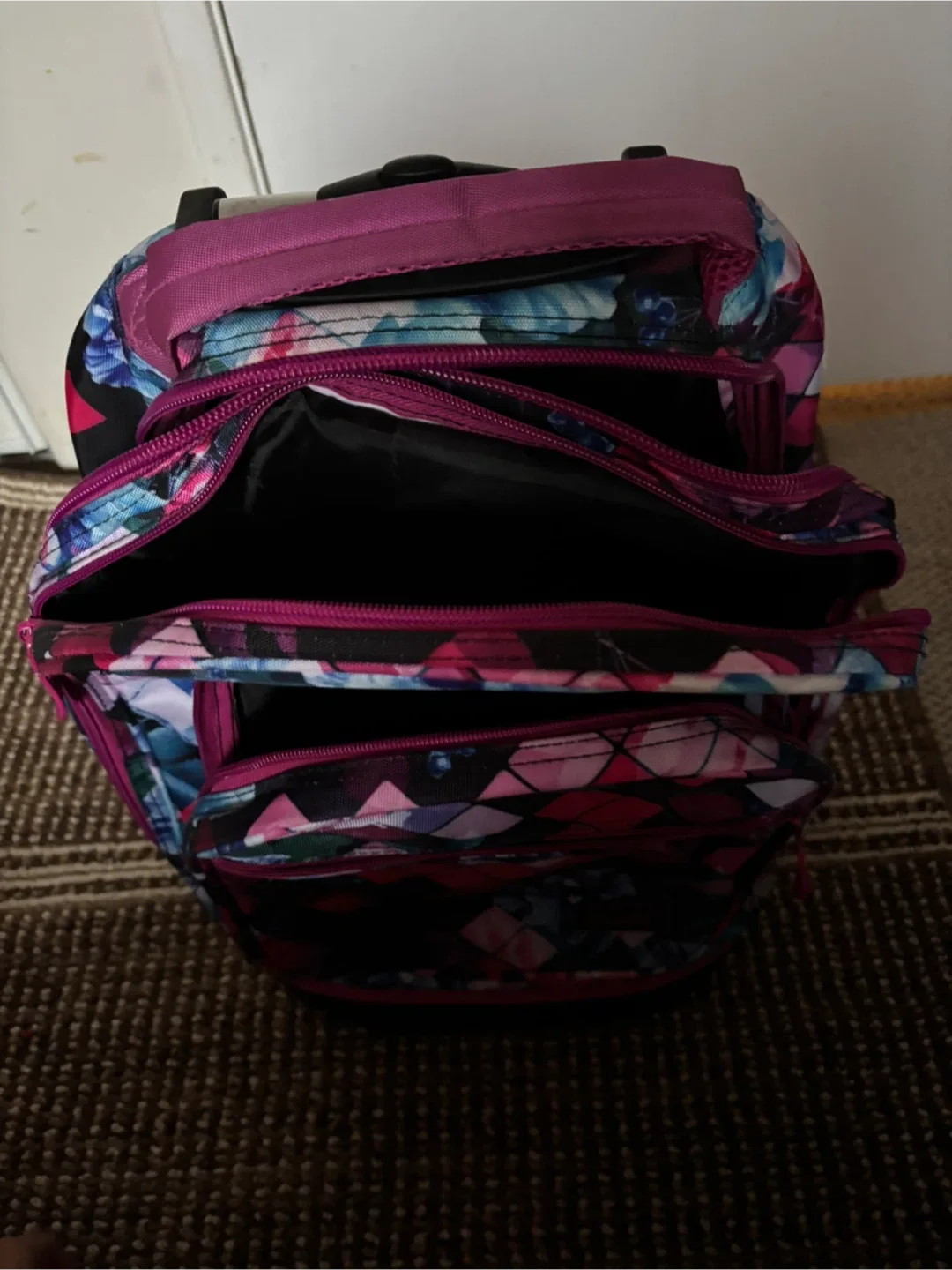 Rolling Backpack - Floral Design image indicator(3)