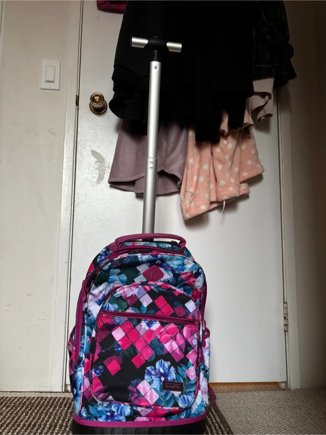 Rolling Backpack - Floral Design image indicator(6)