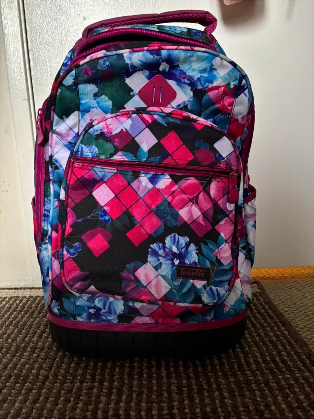 Rolling Backpack - Floral Design image indicator(7)