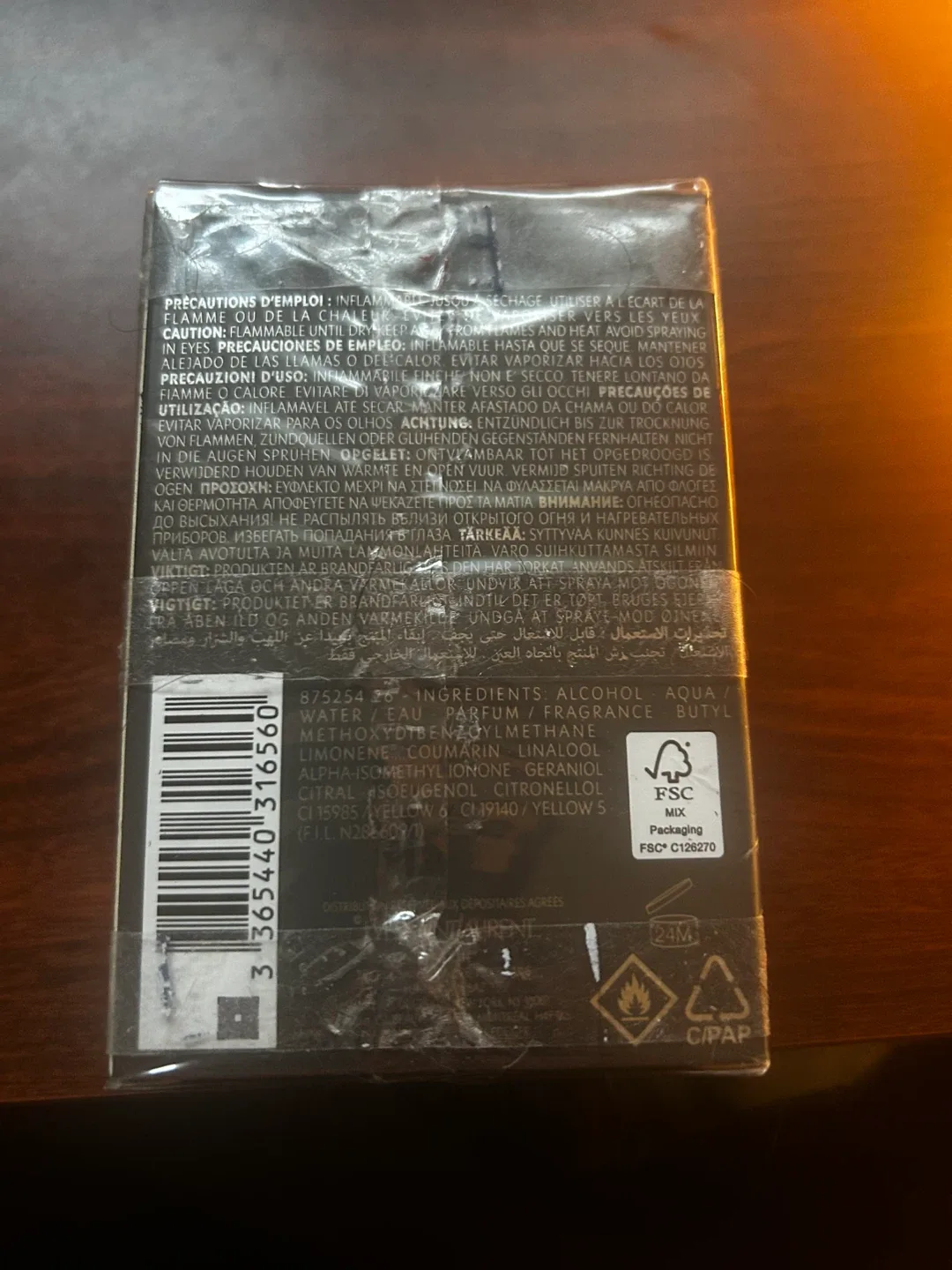 Yves Saint Laurent L'Homme Eau de Toilette 100ml (New) image indicator(3)