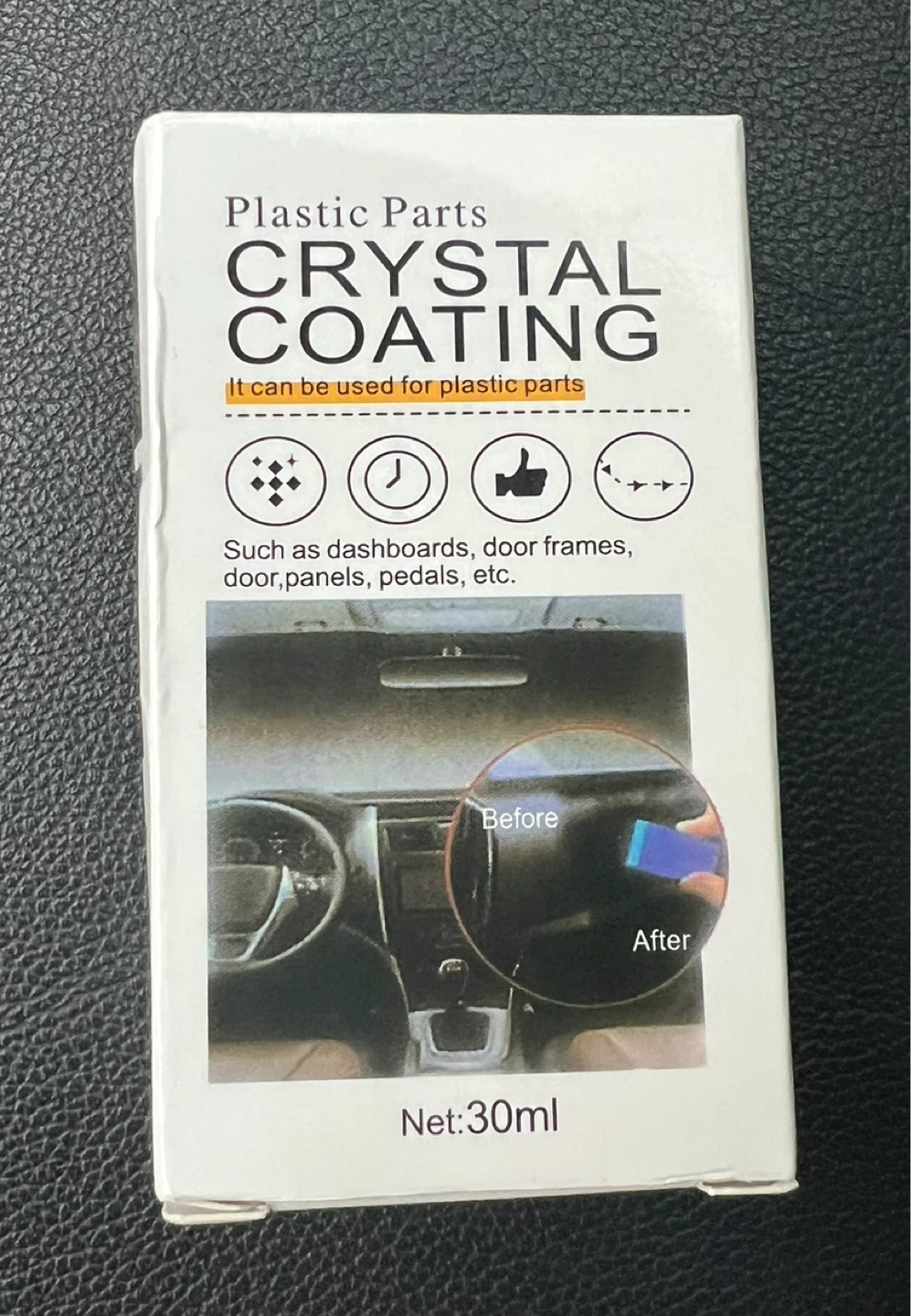 Plastic Parts Crystal Coating - 30ml