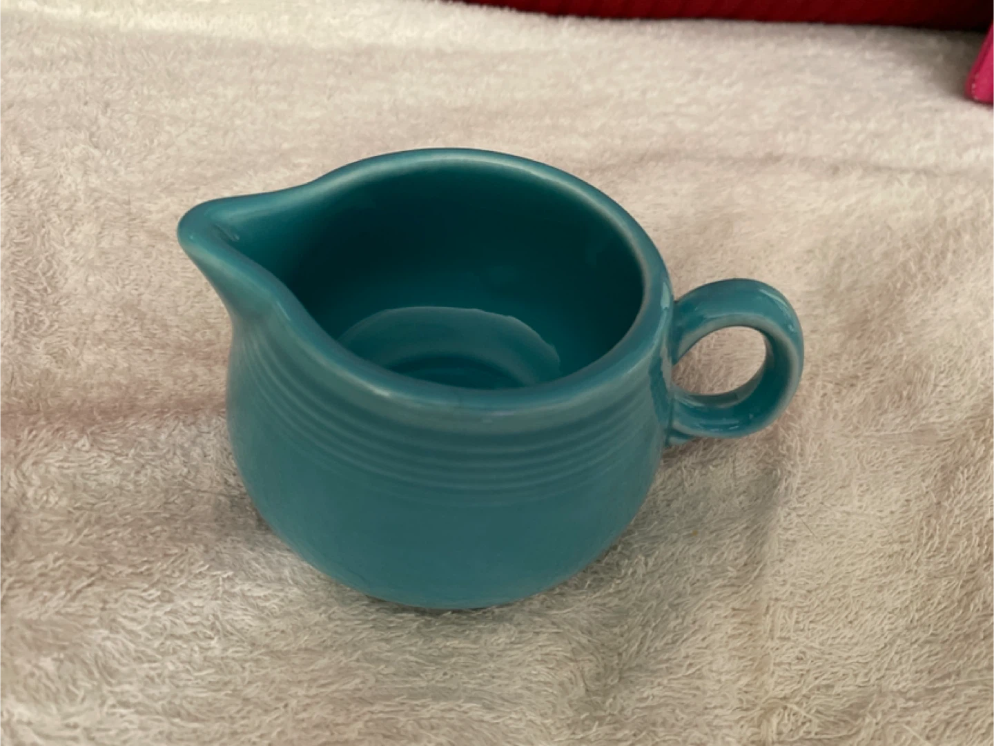 🥕Fiesta Turquoise Creamer, Sugar Bowl & Tray Set - photo 4