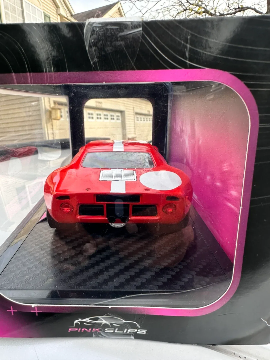 Pink Slips Ford GT40 MK1 Die-Cast Car - New in Box! image indicator(2)