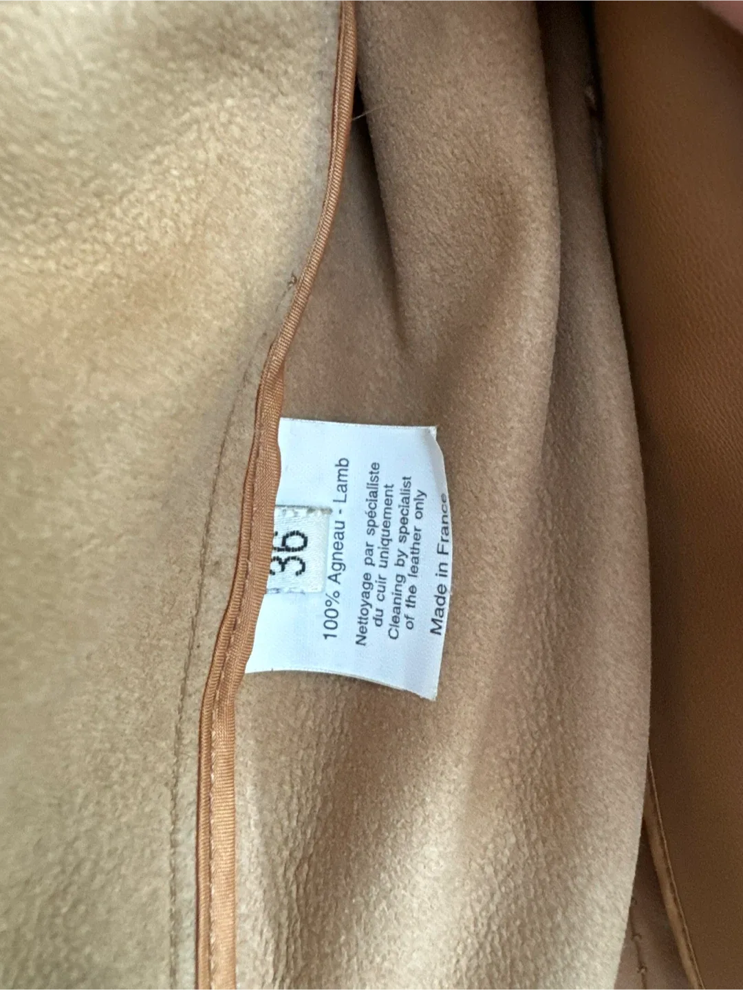Lanvin Paris Leather Jacket Size 36 image indicator(3)
