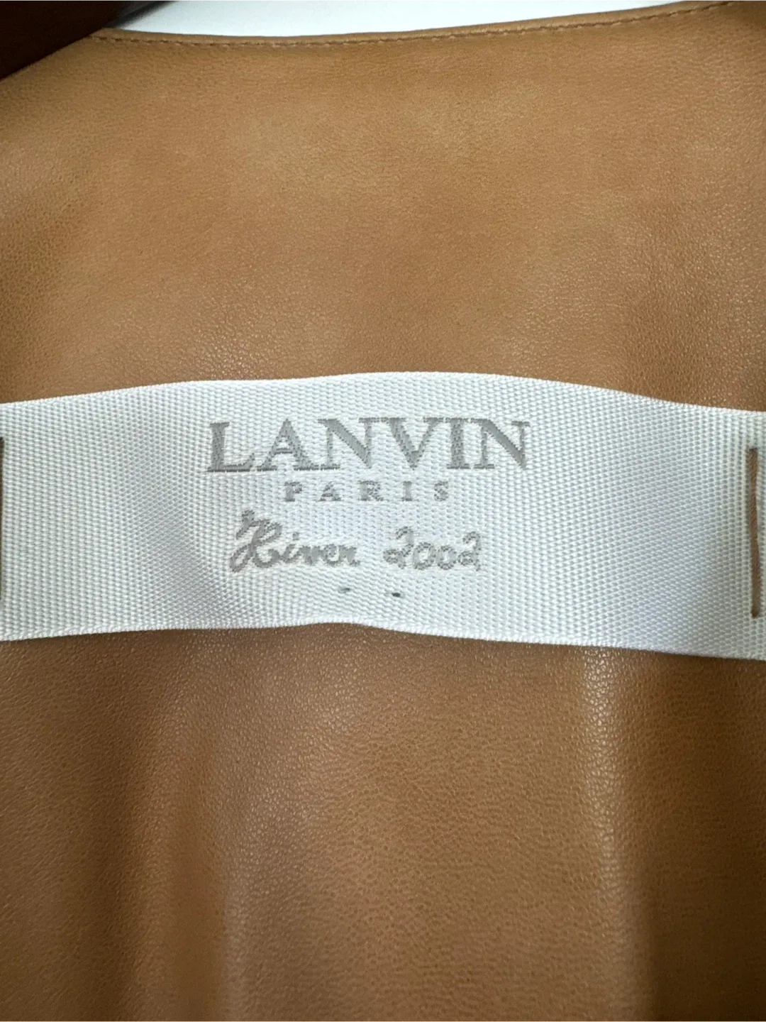 Lanvin Paris Leather Jacket Size 36 image indicator(4)