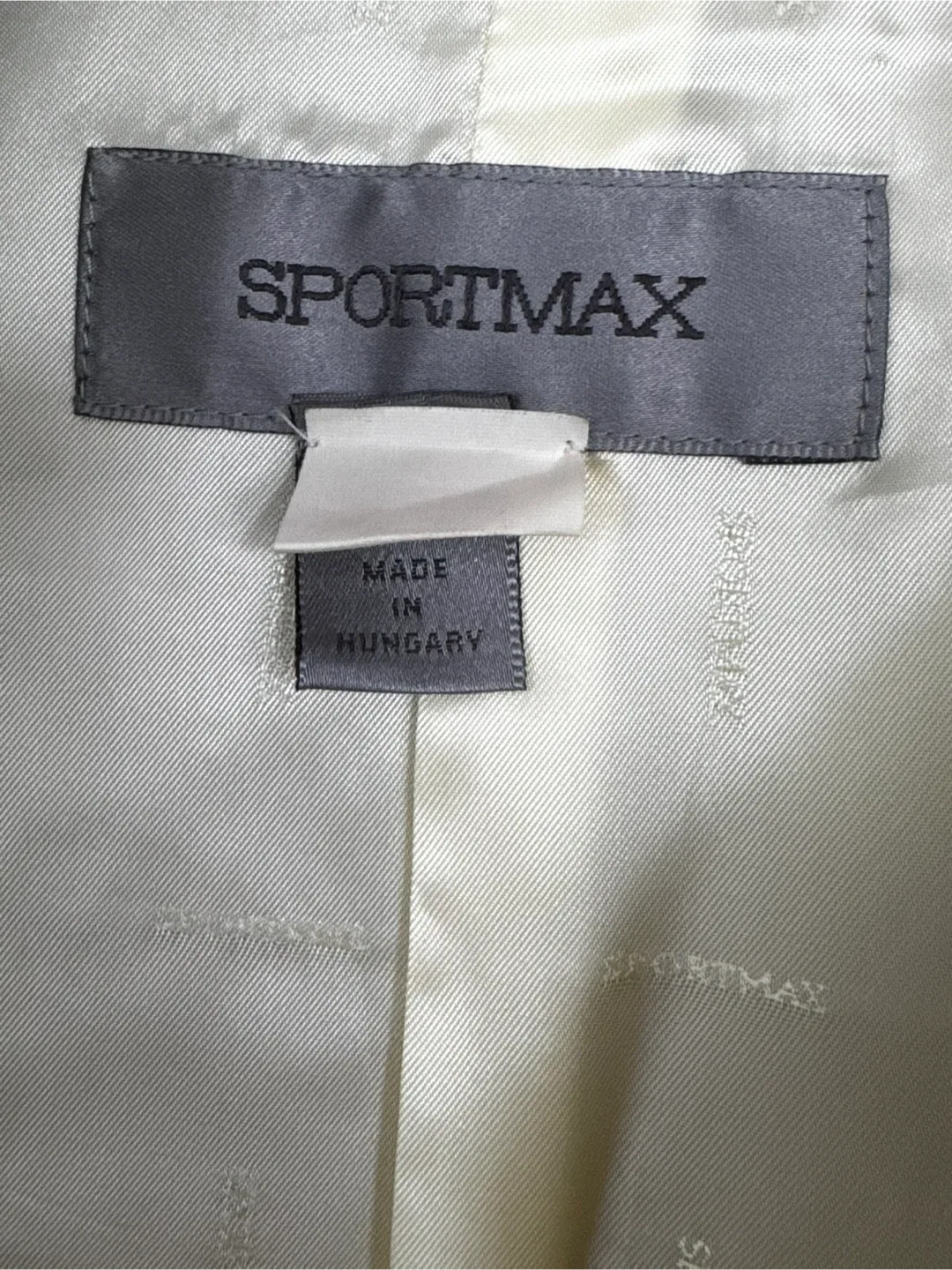 Vintage Sportmax Leather Jacket - Size 4 image indicator(3)
