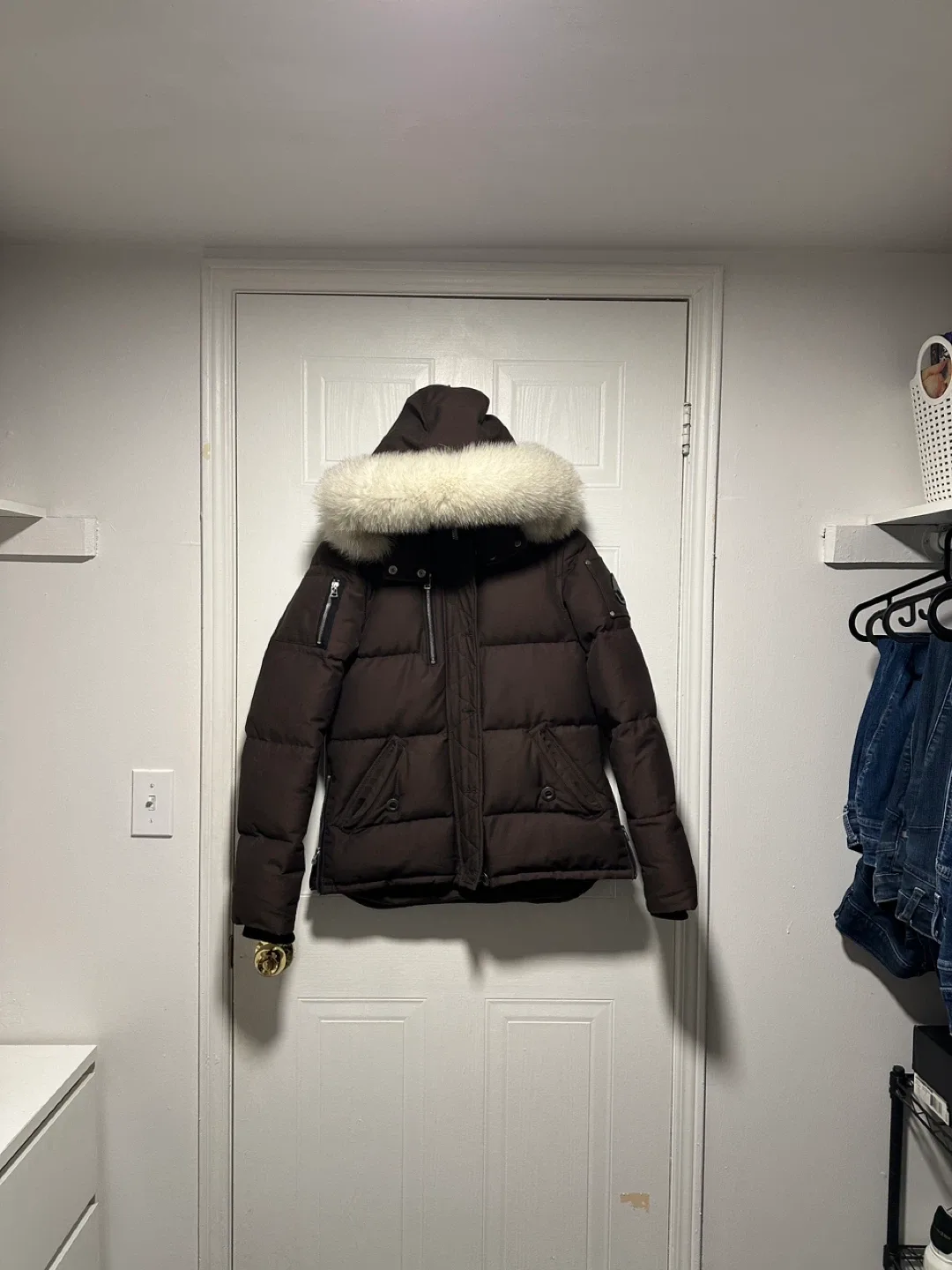 Moose Knuckles Down Puffer Jacket, Brown image indicator(3)