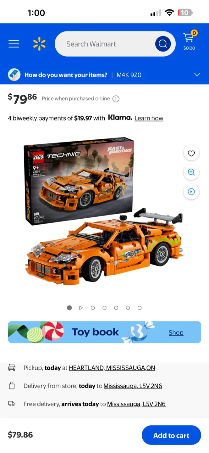 LEGO Technic Fast & Furious Toyota Supra MK4 (42204) image indicator(2)