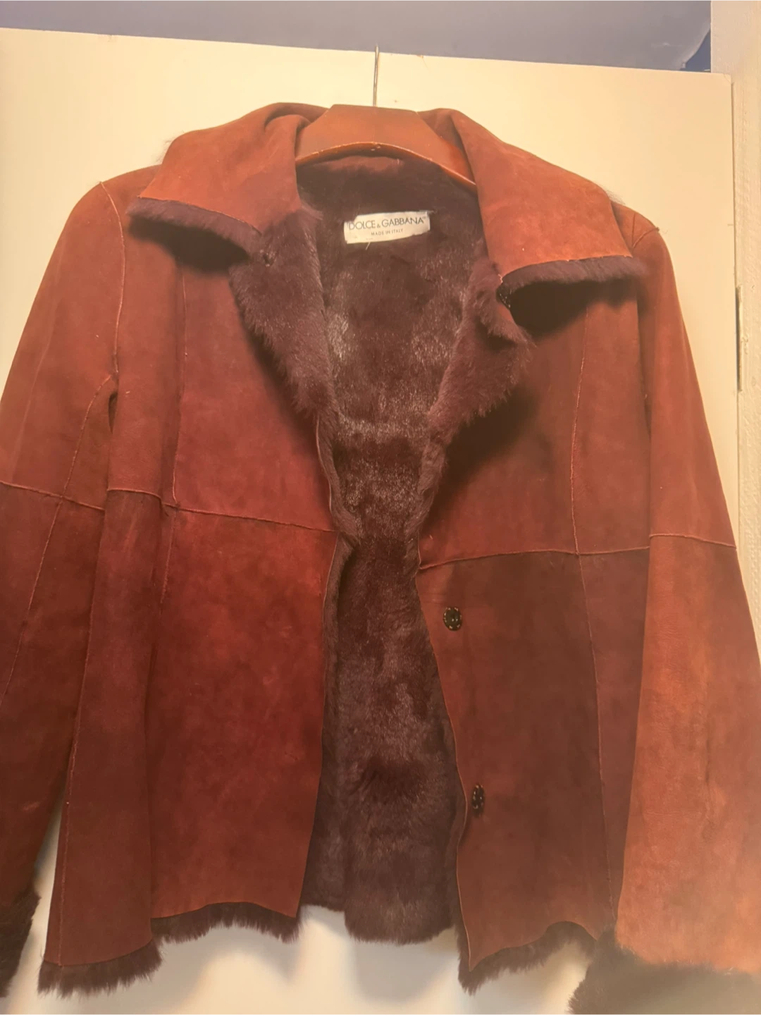 Vintage Dolce & Gabbana Leather Jacket