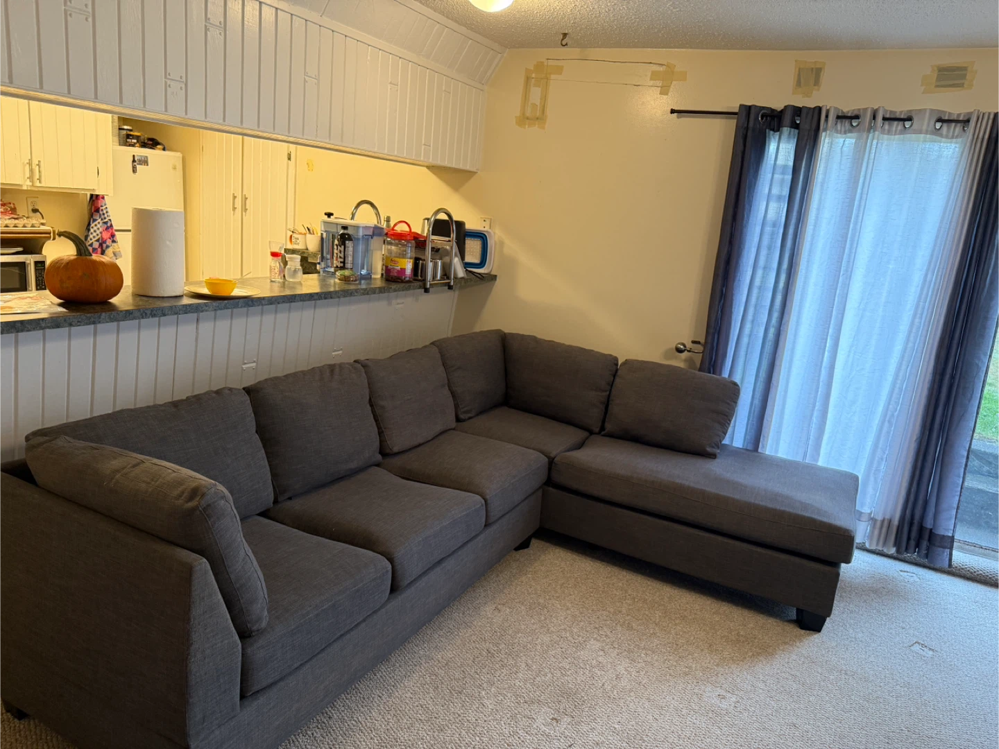 Grey Sectional Sofa - photo 3