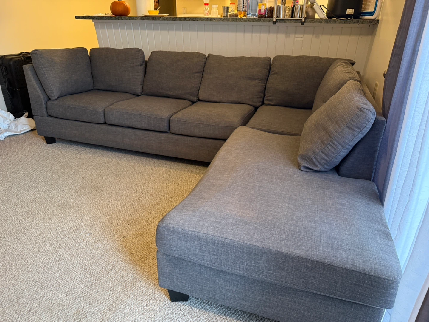 Grey Sectional Sofa - photo 2