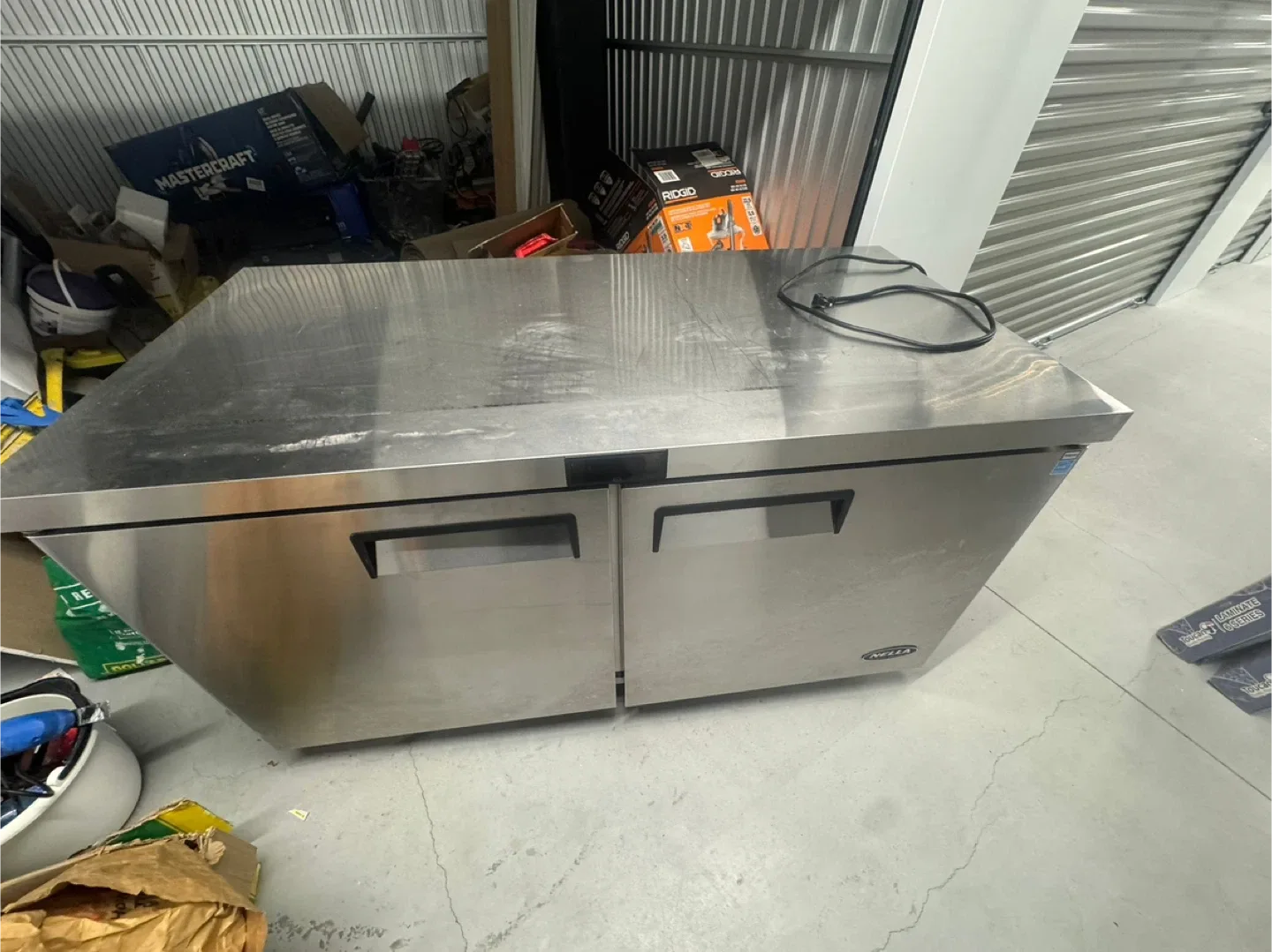 Nella Stainless Steel Undercounter Refrigerator image indicator(6)