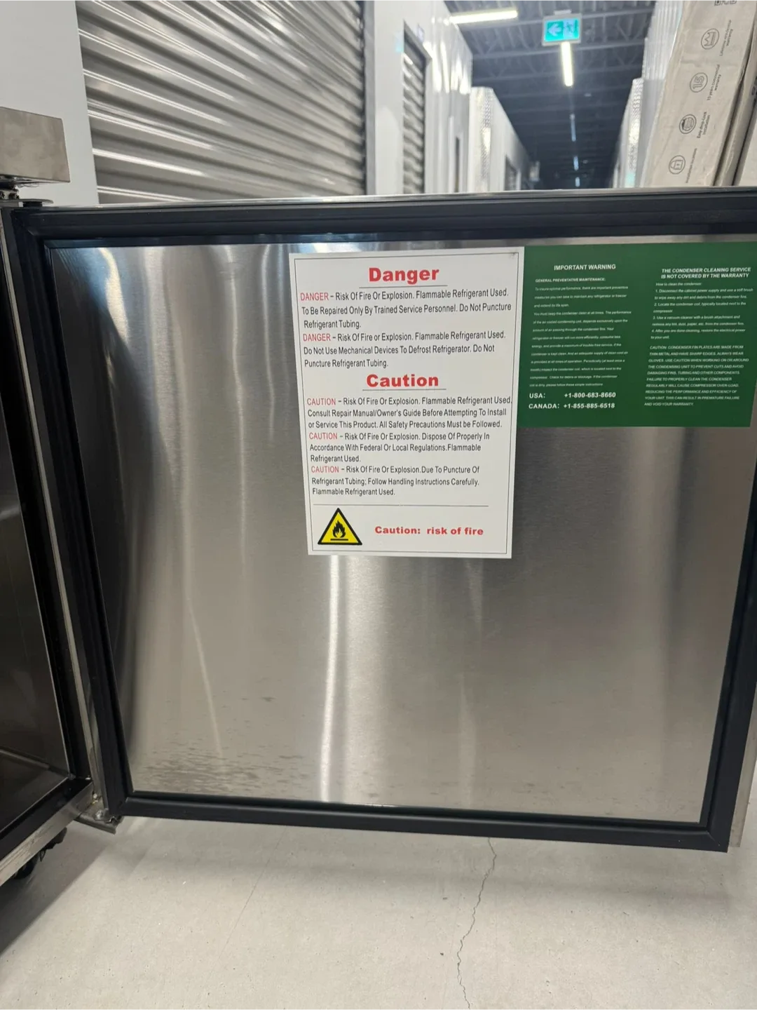 Nella Stainless Steel Undercounter Refrigerator image indicator(3)