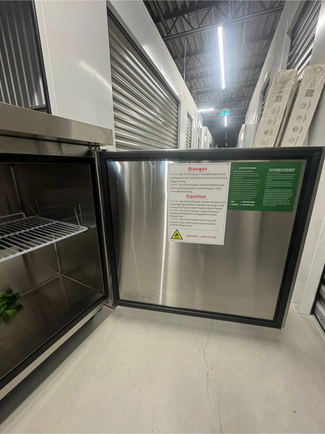 Nella Stainless Steel Undercounter Refrigerator image indicator(7)