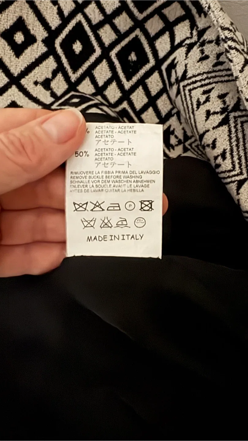 Italian Patterned Coat - Size USA 10 image indicator(6)