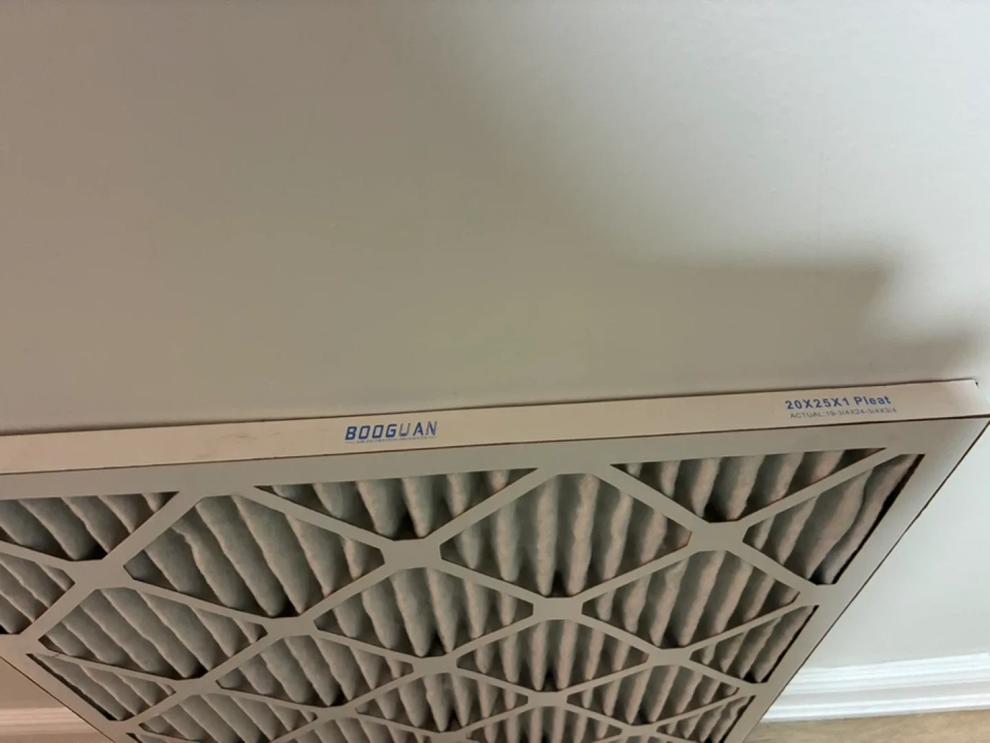 Booguan 20X25X1 Pleated Air Filter image indicator(2)