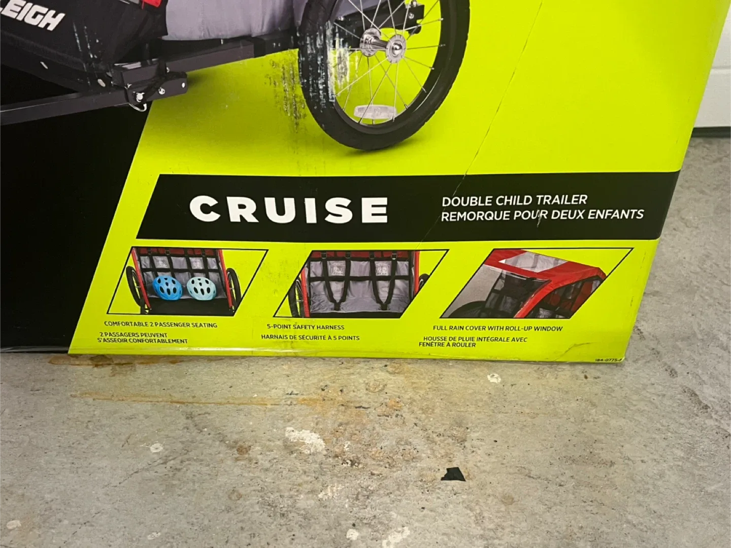Raleigh Cruise Double Child Trailer - Like New! image indicator(2)