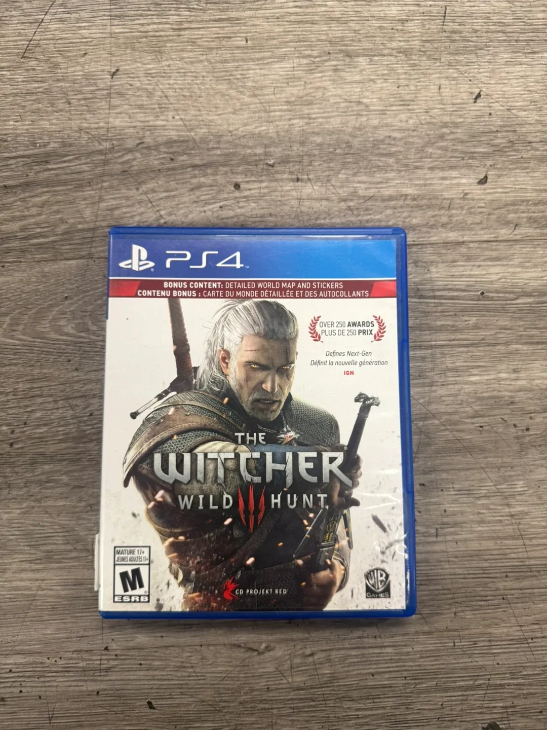 The Witcher 3: Wild Hunt - PS4 Disc thumbnail