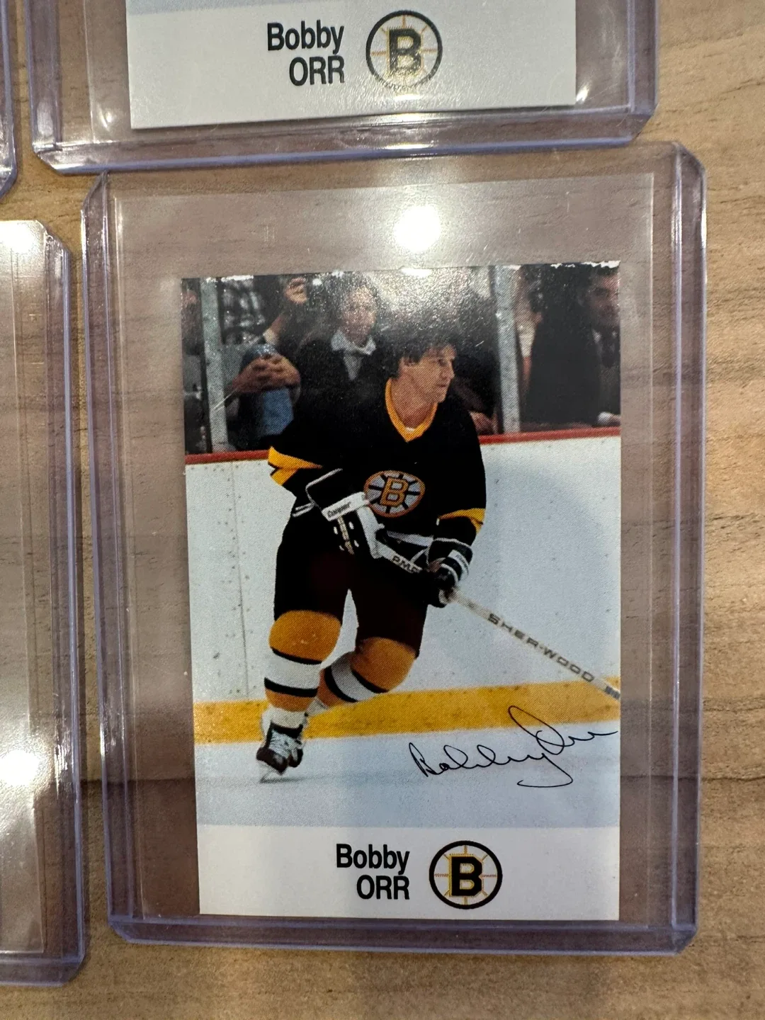 1988/89 ESSO NHL ALL-STAR BOBBY ORR STICKER CARDS image indicator(3)