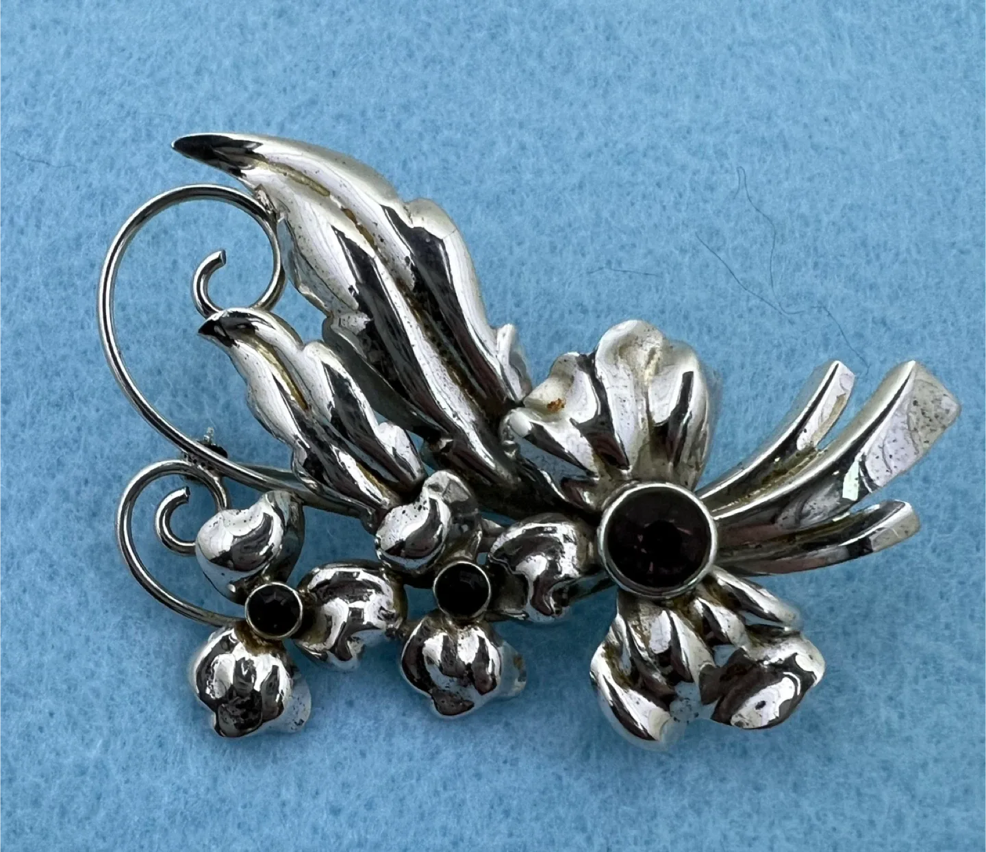 Vintage Bond Boyd Sterling Brooch