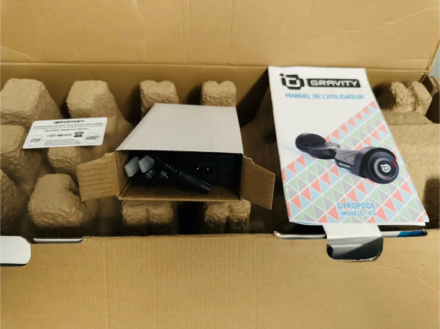 New iD Gravity X3 Hoverboard - Black