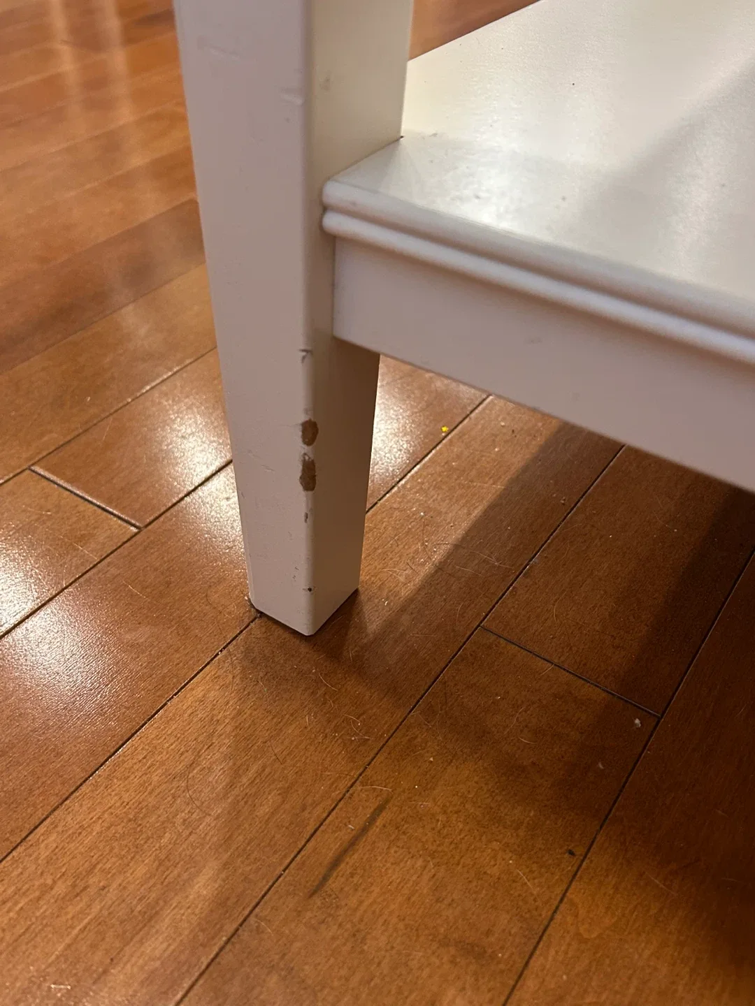 IKEA Coffee table, white/glass, 93x93 cm (36 5/8x36 5/8 " image indicator(8)