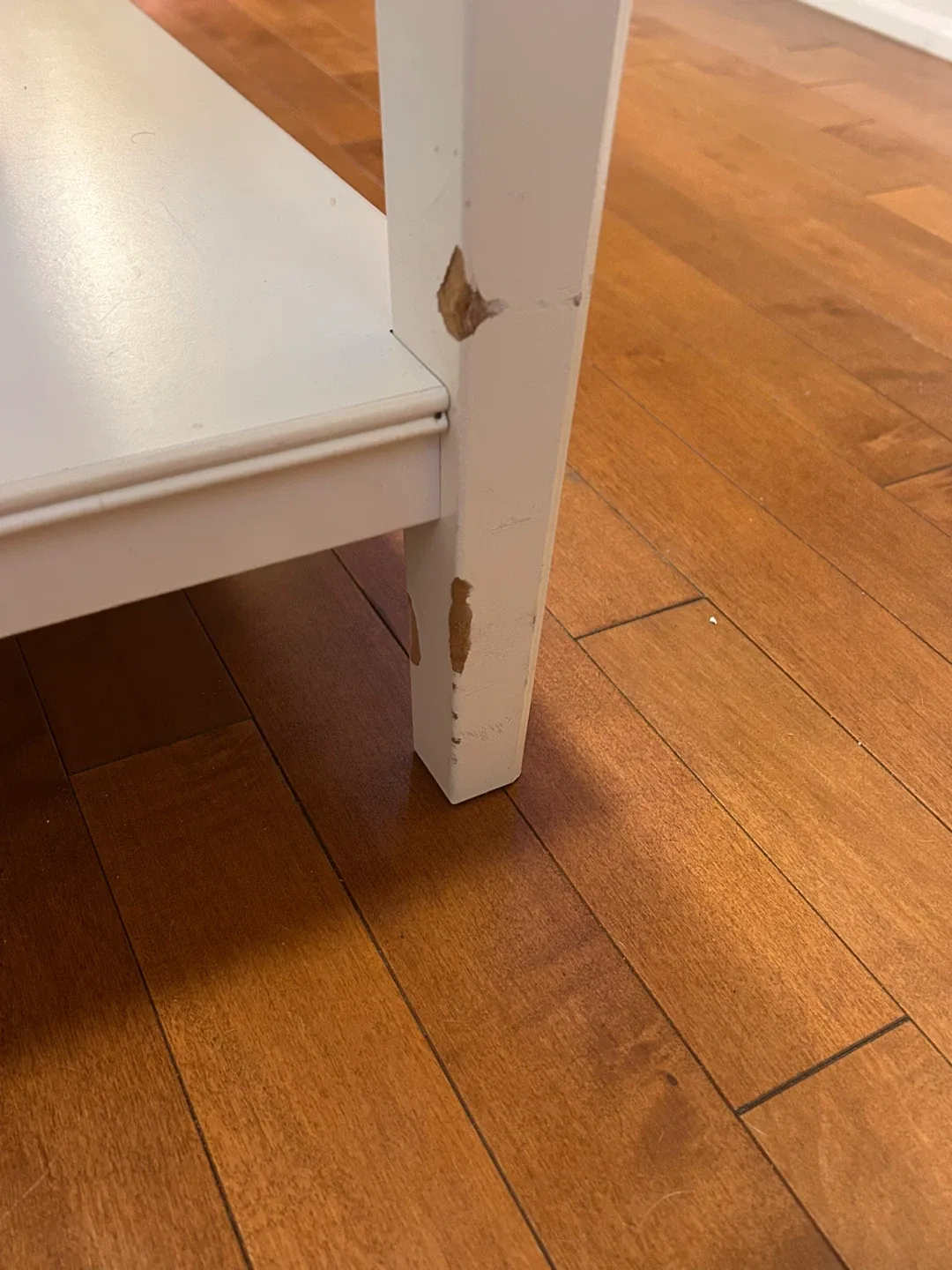 IKEA Coffee table, white/glass, 93x93 cm (36 5/8x36 5/8 " image indicator(7)