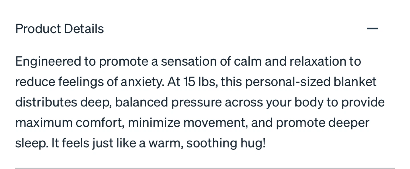 Endy Weighted Blanket - photo 3
