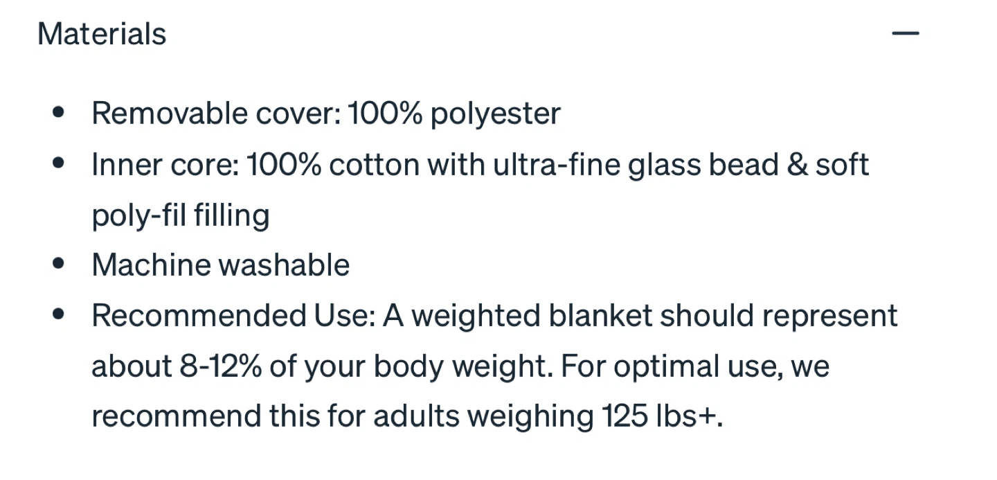 Endy Weighted Blanket - photo 4