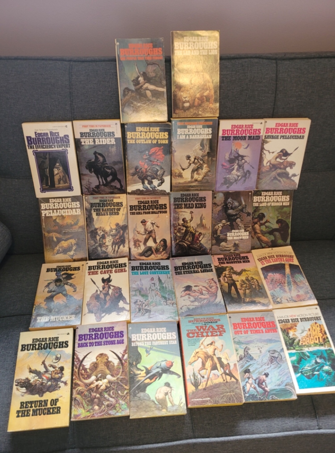 Edgar Rice Burroughs Book Collection Tarzan