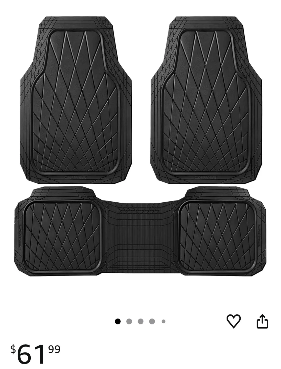 CARPASS Universal Trim-to-Fit Car Floor Mats - NEW image indicator(3)