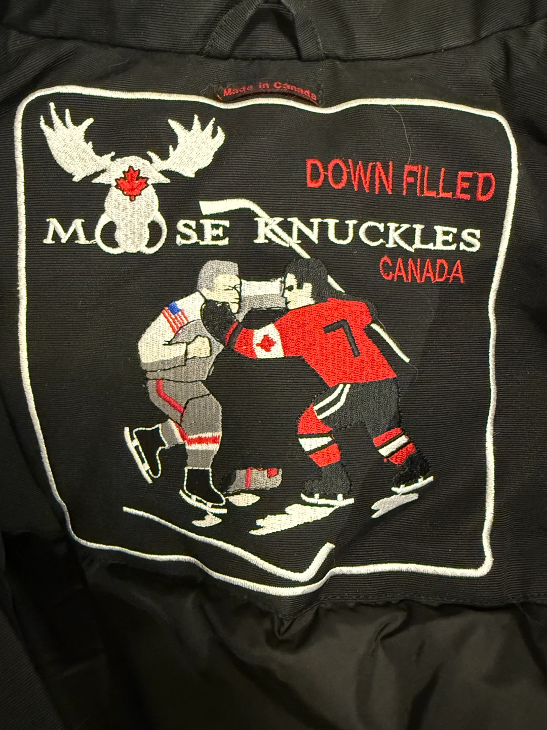 Moose Knuckles Down Filled Bomber Jacket - XS - photo 4