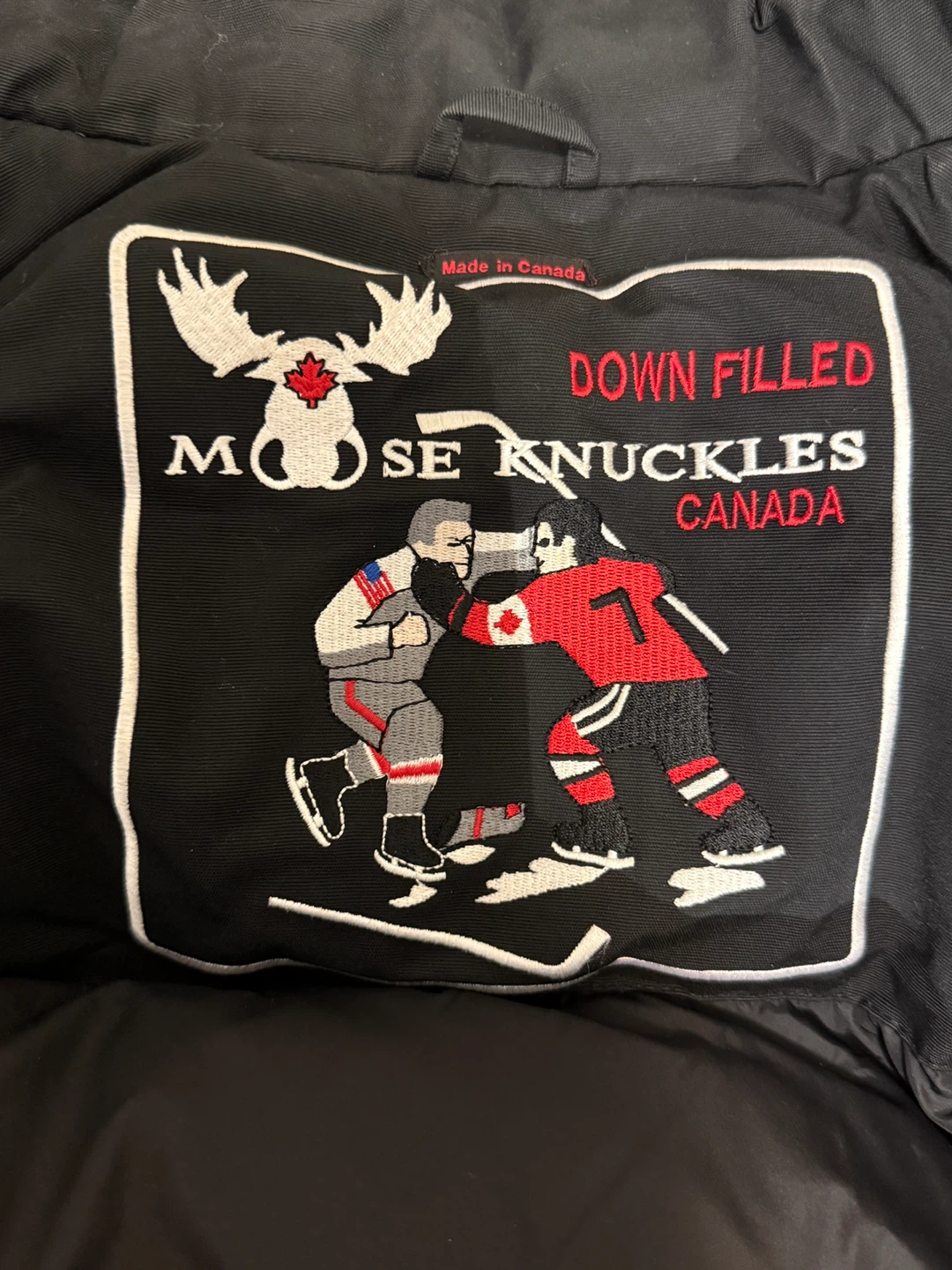 Moose Knuckles Bomber Jacket - Size S - photo 4