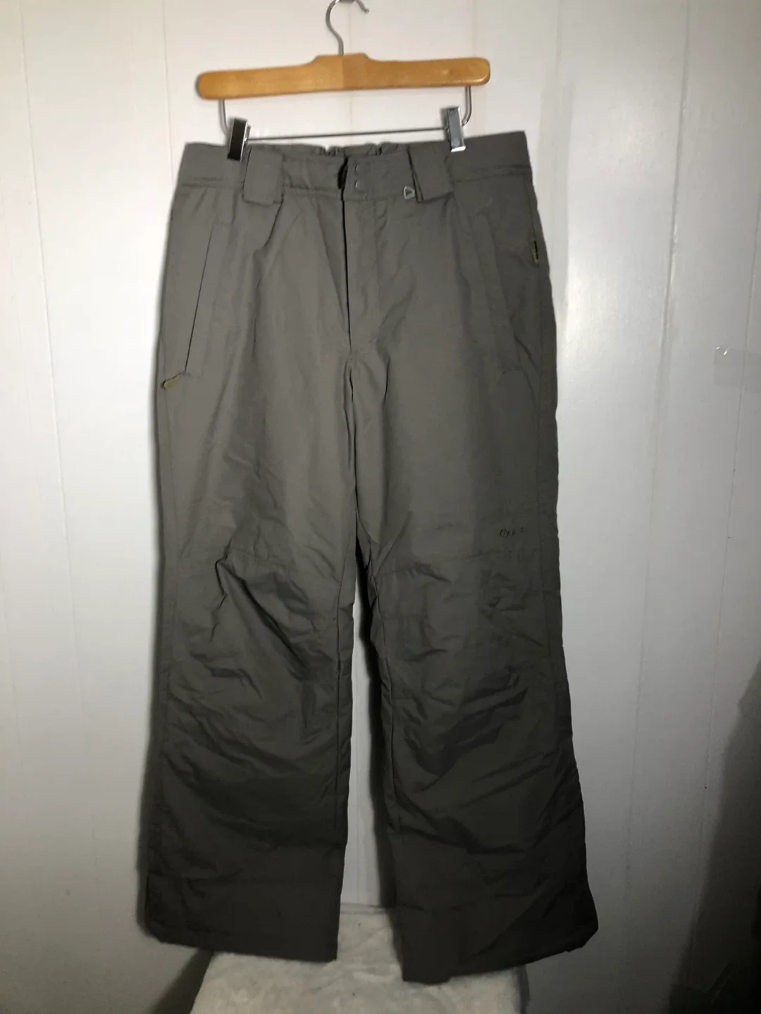 Women’s Grey Snow Pants. Size Medium. Mole. Like New.