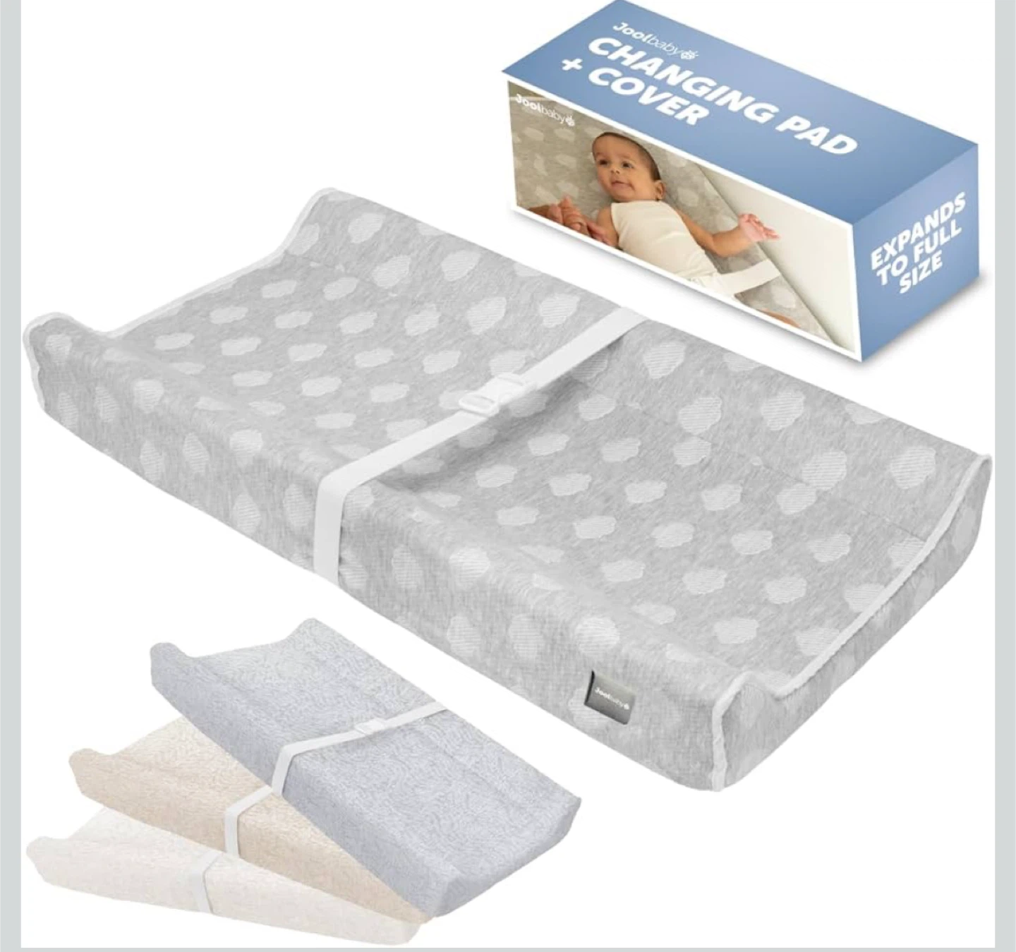 Joolbaby Changing Pad + Cover - Standard Size 🥕