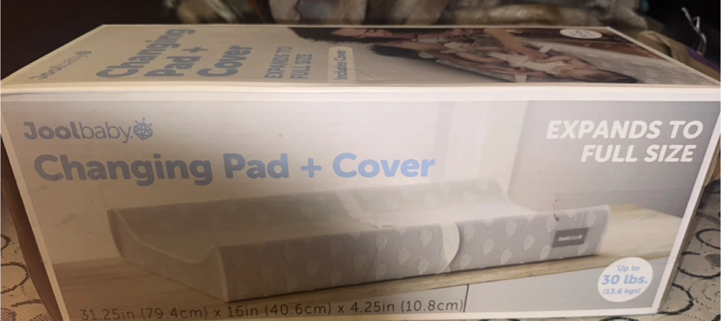 Joolbaby Changing Pad + Cover - Standard Size 🥕 - photo 2