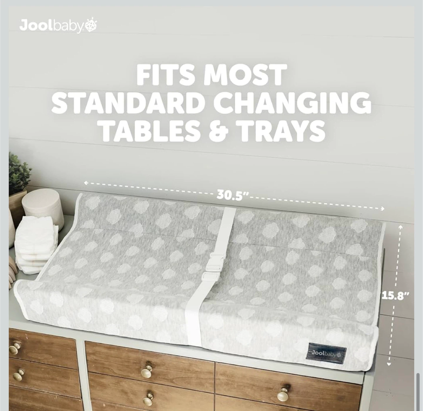 Joolbaby Changing Pad + Cover - Standard Size 🥕 - photo 3