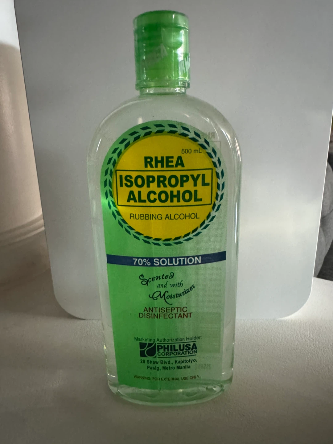 Rhea Isopropyl Alcohol & Cleene Ethyl Alcohol, 500 mL - photo 2