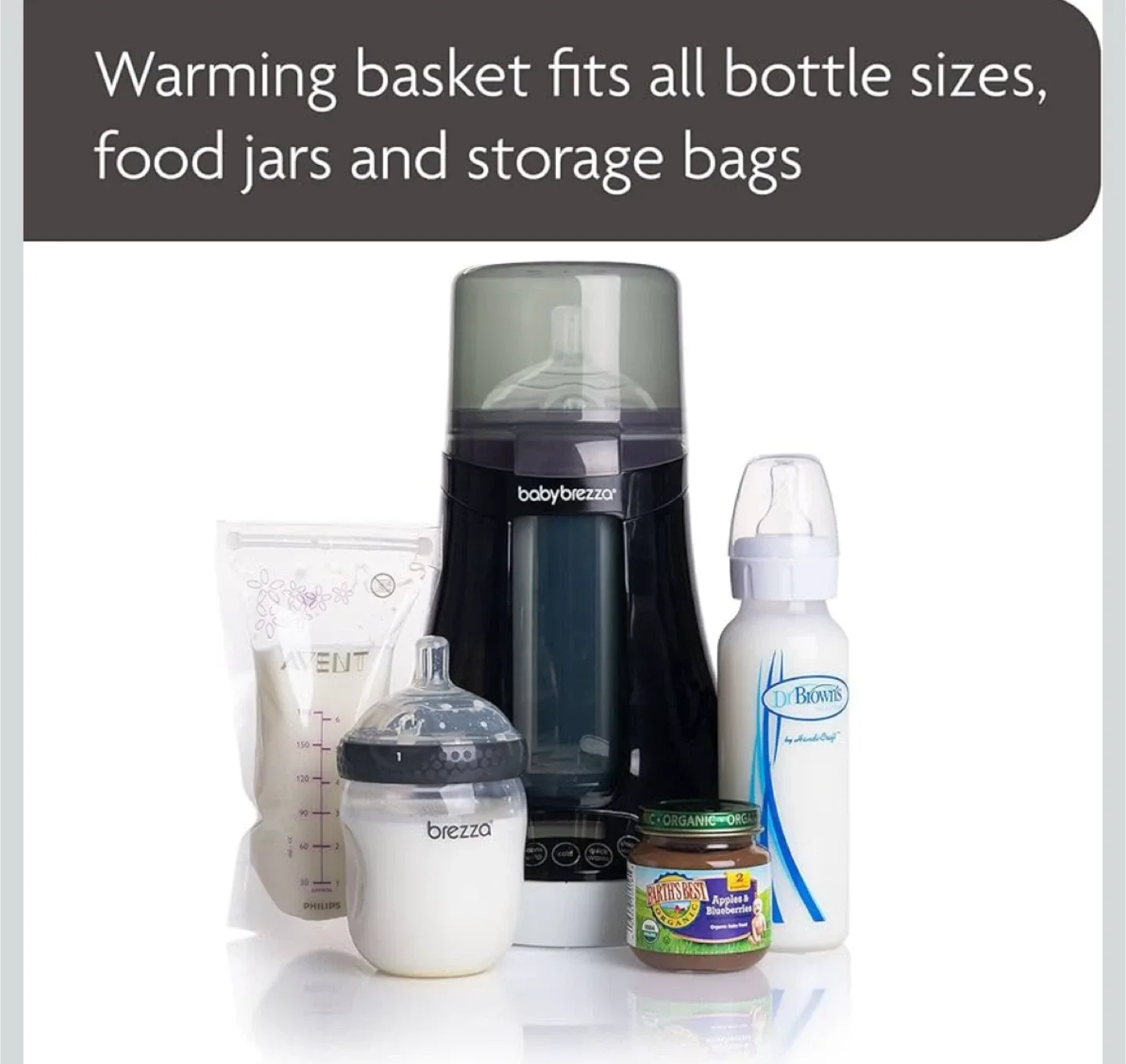 Baby Brezza Safe + Smart Bottle Warmer🥕 image indicator(4)