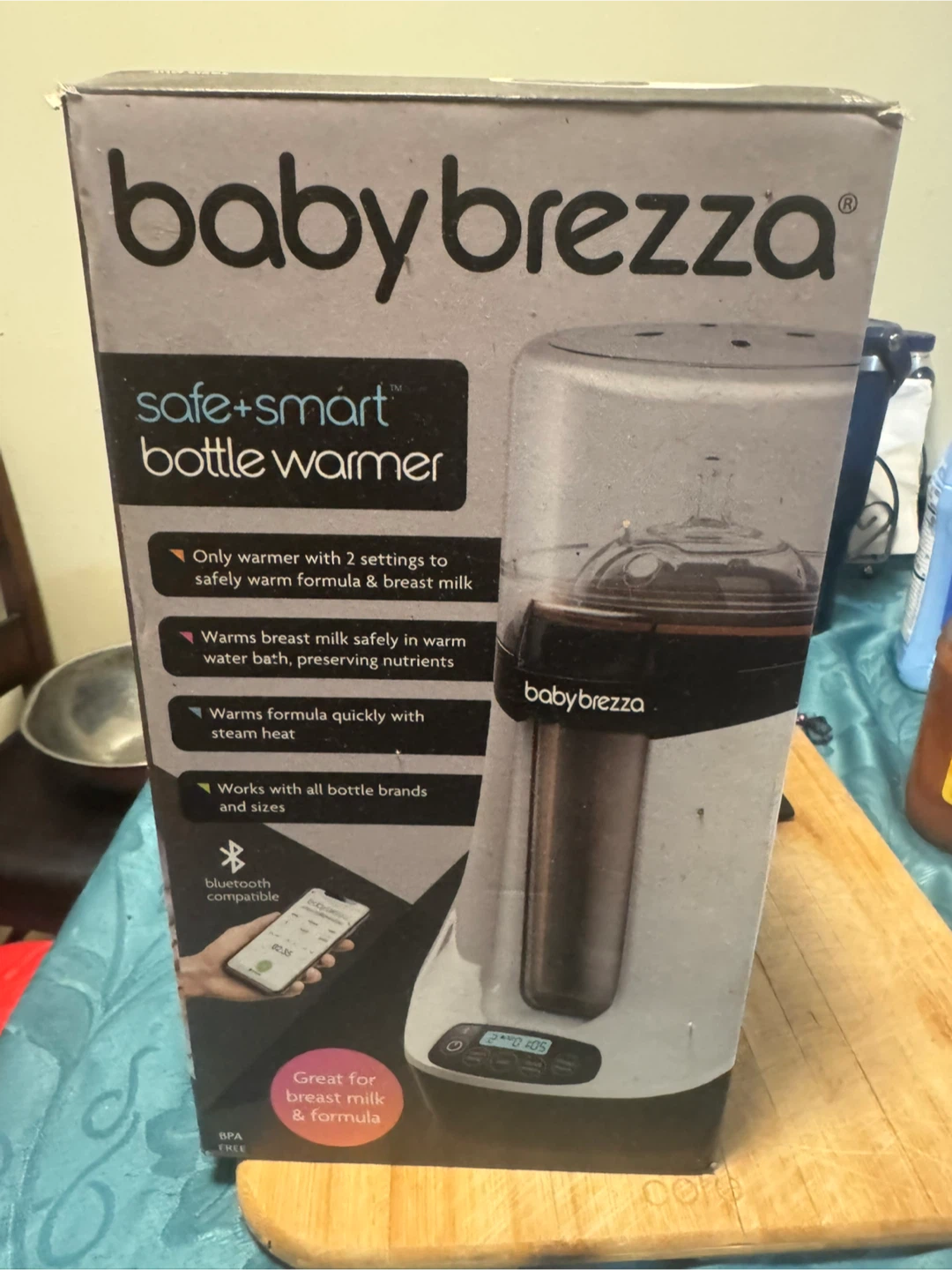 Baby Brezza Safe + Smart Bottle Warmer🥕
