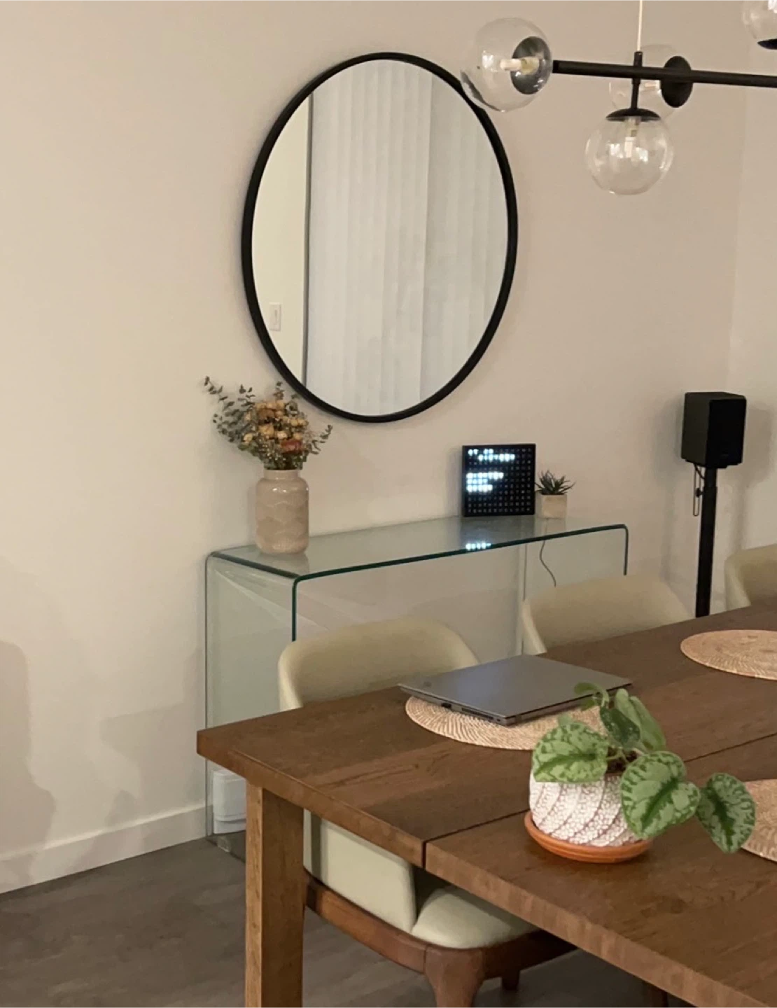 Glass Console Table - photo 2
