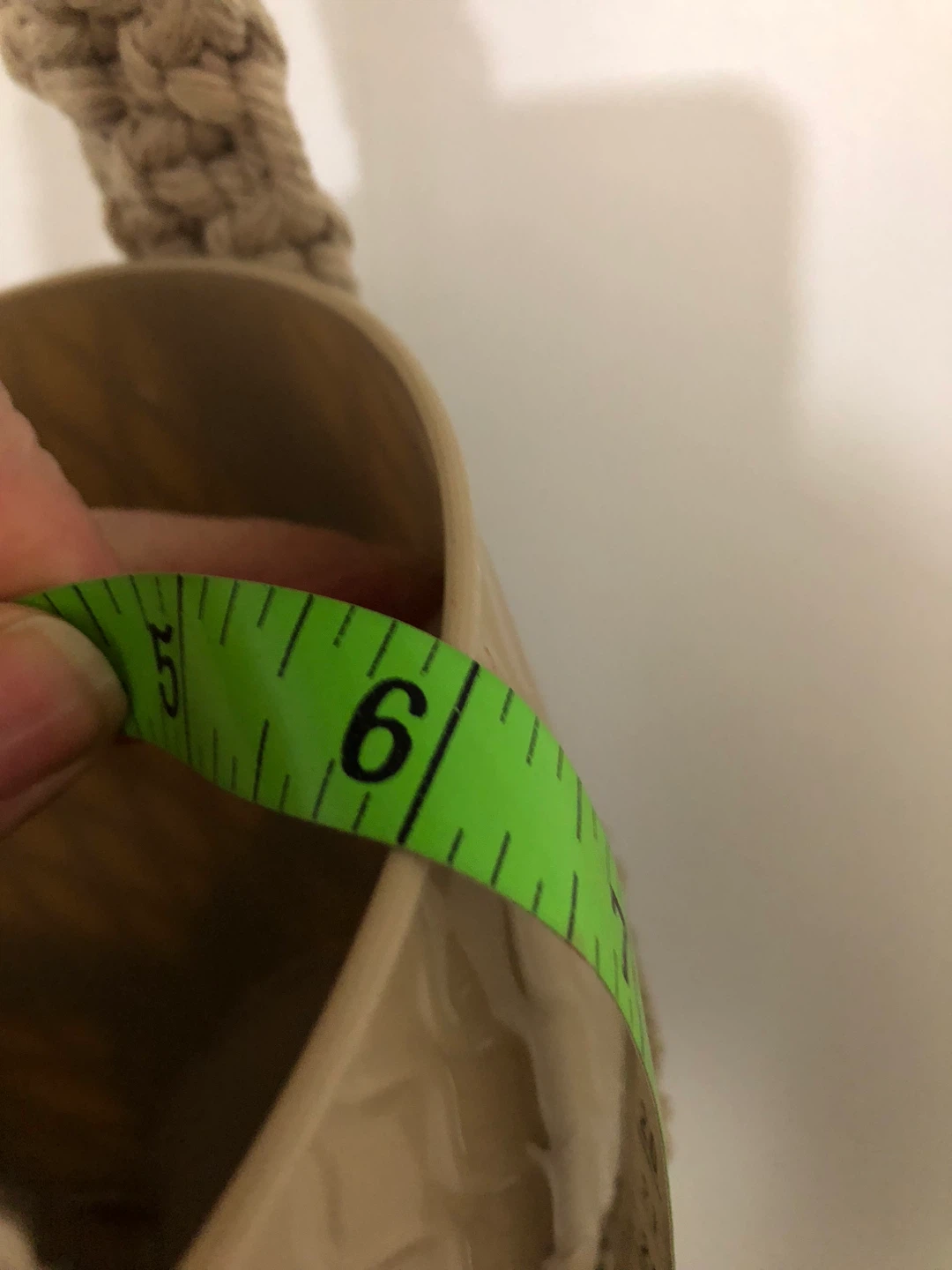 Tan Macrame Plant Hanger. NEW. - photo 5