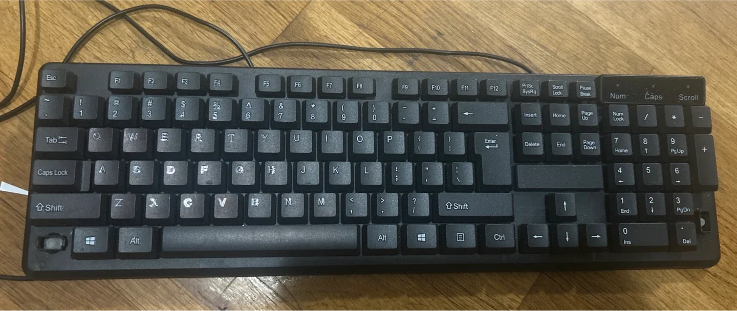Black Computer Keyboard 🥕 thumbnail