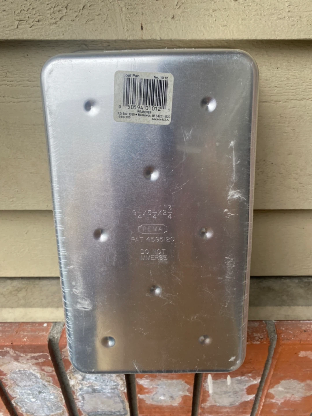 Vintage Loaf Bread Pan Insulated AirBake WearEver USA NEW - photo 3