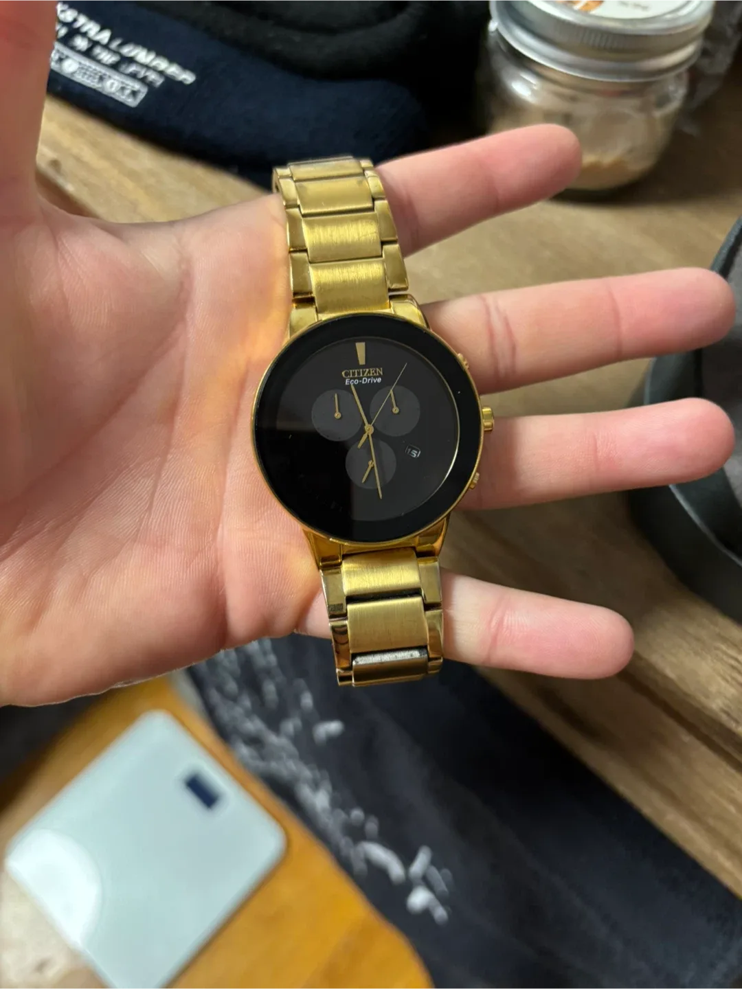 Citizen Eco-Drive Gold Watch image indicator(2)